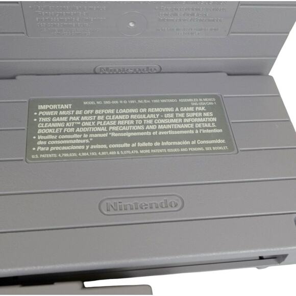 SNES Game Lot of 5 Good Condition TazMania, Paperboy, TopGear, Ms. PacMan, WOF - Picture 8 of 9